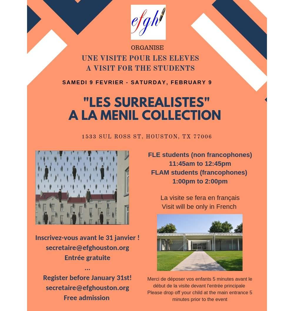 Visite de la Menil Collection 