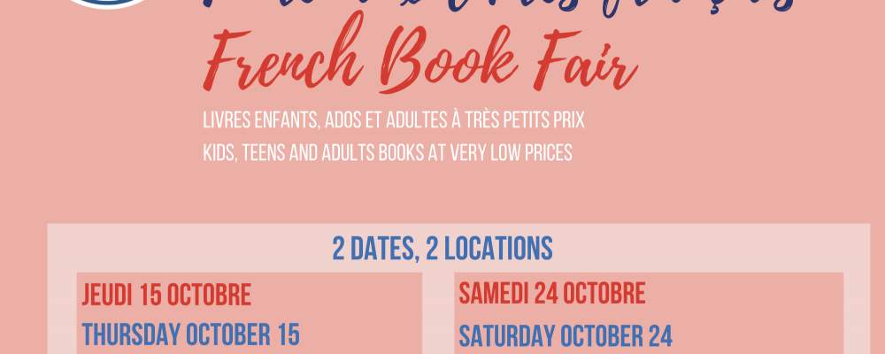 Foire aux livres français