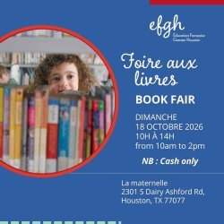Foire aux livres - Dimanche 18 octobre de 10h00 à 14h00